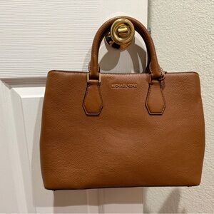 Michael Kors Tan Leather Satchel
